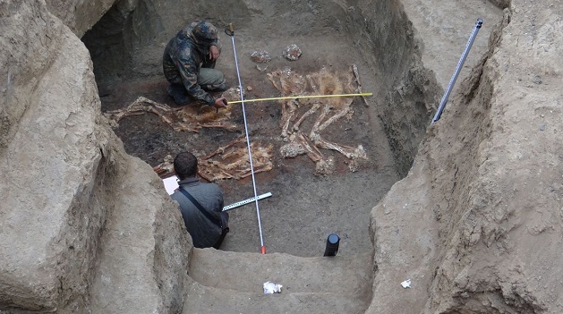 Esqueletos humanos gigantes são encontrados em um túmulo milenar ao norte do Cáucaso