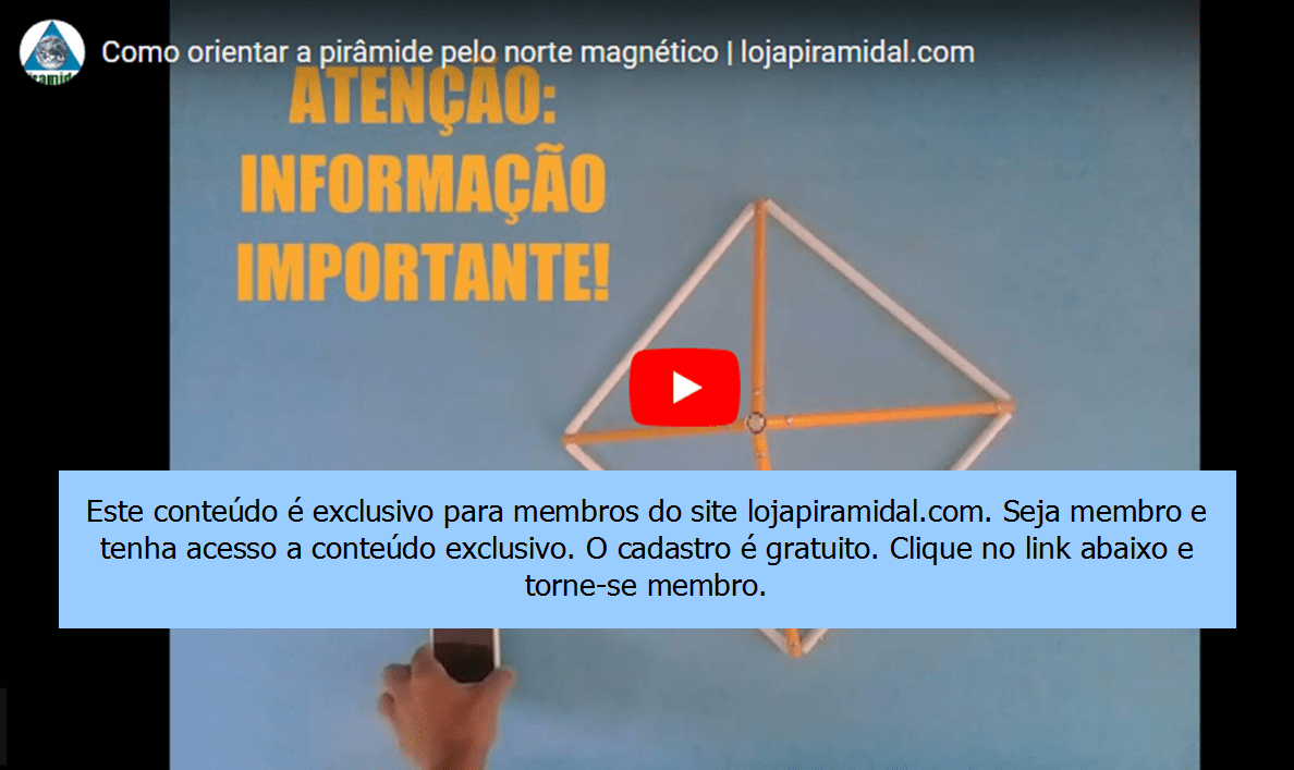 como orientar a piramide capa video 2